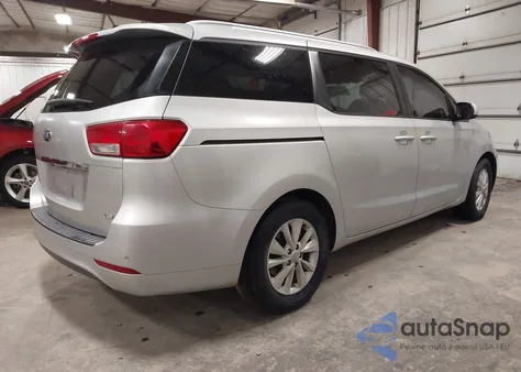 2015 Kia Sedona Lx из США, поврежденный, VIN KNDMB5C13F6020357